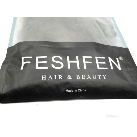 NEW Ponytail Hair Extension Chocolate Brown 12" Feshfen Hair Straight Curl Loop - Picture 8 of 12